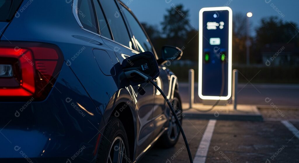 Demonstração de análise de carga e eficiência para tomada veicular em Brasília.